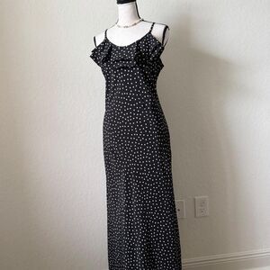 My-michelle Women's Black and White Dress